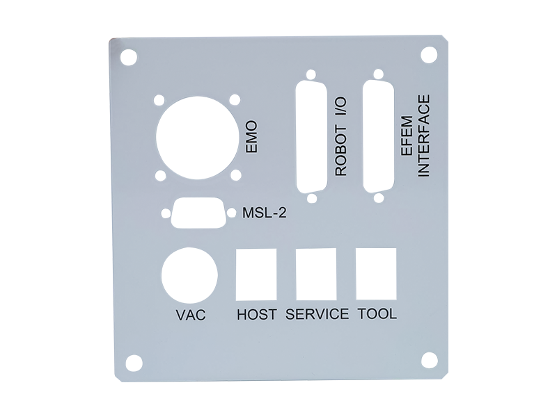 Data Interface Panel Pro Semiconductor Equipment - Superficies Conformal Coating & Precision Silkscreen Processus Printing